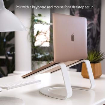 Twelve South - Curve Desktop Stand for MacBook White