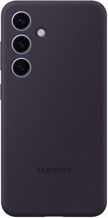 Samsung Galaxy S24 Silicone Case, Dark Violet