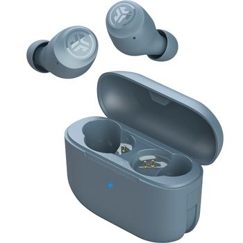 JLab Go Air Pop True Wireless In- Earphone & Headphones  (EBGAIRPOPRSLT124) Slate