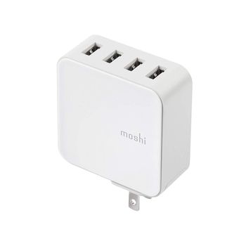 Moshi - Progeo 4-Port USB Wall Charger (35 W, CN) - White