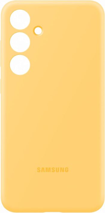 Samsung Galaxy S24+ Silicone Case, Yellow