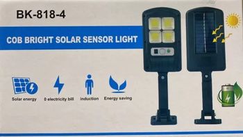 BK-818-4 Solar Lamp 50 WATT Solar Street Light Solar Lamp