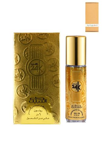 Nabeel Gold 24K Alcohol Free Roll On Oil Perfume 6ML