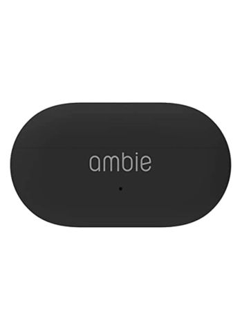 Ambie Sound Earcuffs AM-TW01 Earcuffs No Bunching Earphones Fully Wireless Bluetooth comfortable To Wear/Full Compatibility Ear-clip Type Wearing Large-Capacity Charging Immersive Stereo Sound Effect HF Level Sound Quality - Black