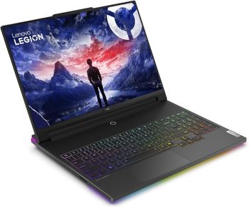 Lenovo Legion 9 Gaming AI Chip 16 Inch 3.2k 240Hz Intel i9-14900HX 2TB SSD NVIDIA RTX 4090 16GB GDDR6 Graphics Windows 11 RGB Eng-Arabic [83G0000CAX] 2TB SSD - 64GB RAM - Grey