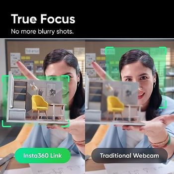 Insta360 Link AI-Powered 4K Webcam