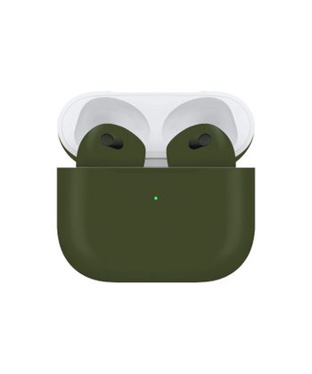 Apple Airpods (3rd Generation) Customized By Caviar Matte Army Green