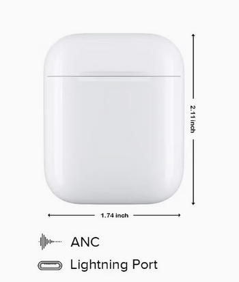 Apple Airpods 2nd Gen With Charging Case White