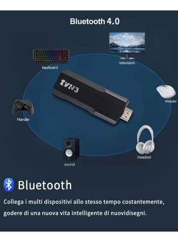 Android TV Stick 4K Ultra HD Streaming Device, TV Stick TV Box Android 4K with Remote Control