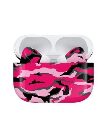 Apple Airpods Pro (2nd Generation) Customized By Caviar Glossy Camouflage Pink