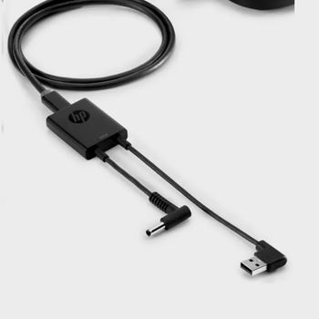 إتش بي 4.5 مم ومحول قاعدة توصيل USB-C G2– USB لمحول HP USB-C / A قاعدة عالمية G2 / 4.5mm  محول التيار المتردد USB Type-A 3.0 منفذ التوصيل.