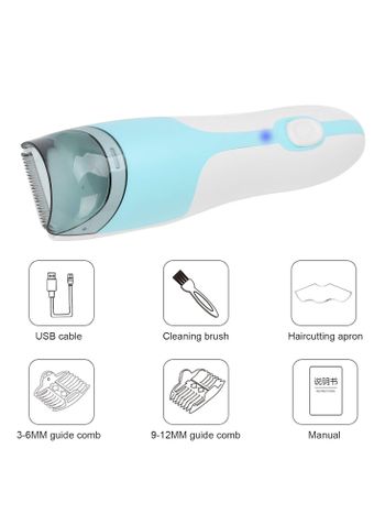 Baby Electric Hair Clippers, Rechargeable Baby Hair Trimmer for Kids Infants Toddler