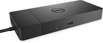 Dell Docking Station WD19S 180W, AC 120/230 V (50/60 Hz) Power, Gigabit Ethernet, HDMI,  2 x DP, USB-C Interface, DOCK WD19S180W With 180W Power adapter.