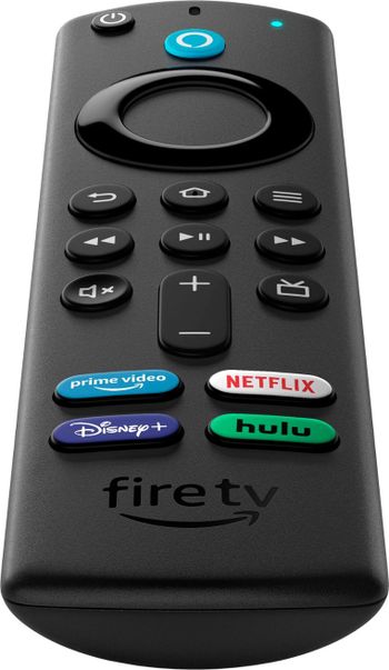 Fire TV Stick (الجيل الثالث) 4K مع جهاز تحكم Alexa Voice Remote وDolby Vision ومشغل الوسائط المتدفقة بتقنية HDR (يتضمن عناصر التحكم في التلفزيون)