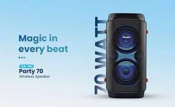 TORETO Party Box 70Watt Wireless Bluetooth Speaker  (TOR-365) TORETO