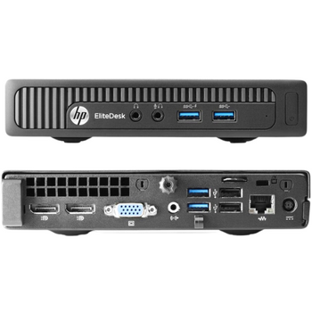 HP EliteDesk 705 G3 Desktop Mini PC AMD PRO A10 accelerated processor Ram 8GB DDR4 256GB SSD Wired Keyboard & Mouse Windows 10 Pro