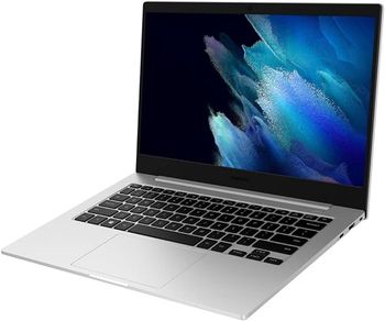 Samsung Galaxy Book Go 5G - SanpDragon 8CX 14 Inches 2th Generation Wi-Fi 3.15 GHz 8GB RAM - 256GB SSD Windows 10 Keyboard ‎English - Silver