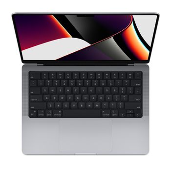 Apple MacBook Year 2021 Pro 14-Inch Liquid Retina XDR Display Apple M1 Pro Chip With 8-Core CPU And 14-Core GPU/32GB RAM/512GB SSD/English Keyboard/ Silver Color