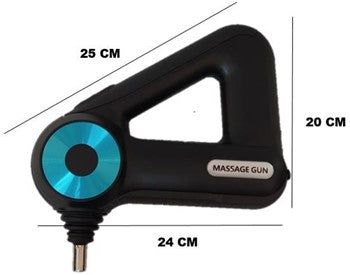 Cordless Percussion Massage Gun Deep Tissue Body Muscle Massager BLD-8890 - Black