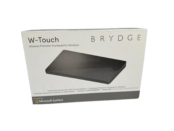 Brydge W-Touch Wireless Precision Touchpad | Compatible with Surface & Windows | Designed for Surface - Black