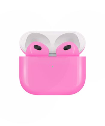 Apple Airpods (3rd Generation) Customized By Caviar Glossy Romance Pink