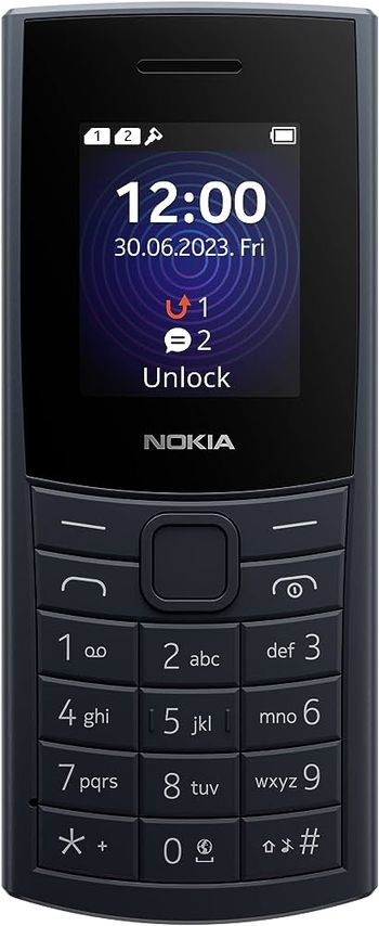 Nokia 110 4G 128MB RAM Dual Sim Mobile 4MB TA-1543 Blue