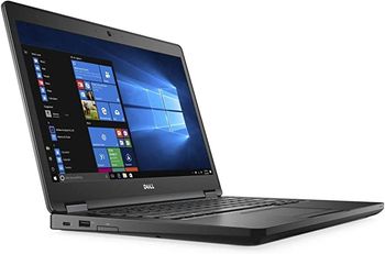 لاب توب Dell Latitude 5480 Notebook للأعمال ، وحدة معالجة مركزية Intel Core i5-7th Generation CPU ، 8GB DDR4 RAM ، 256GB SSD Hard ، شاشة 14.1 بوصة ، Windows 10 Pro