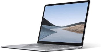 Microsoft Surface Laptop 3-15 PLZ-00001 - الجيل العاشر كور i7 - 16 جيجا بايت DDR4 رام - 256 جيجا بايت SSD - شاشة تعمل باللمس 15 بوصة 2496 × 1664 بكسل - Thunderbolt Type C - فضي بلاتيني