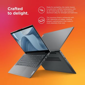 Lenovo IdeaPad 5 14 ITL05 14 Inch FHD 1920*1080 Display - 11th Gen Intel Core i5 1135G7 Processor - 8GB Ram - 256 Nvme SSD - Intel Iris Xe Graphics - ENG Arb Backlit Keyboard - Finger Print - Windows 11 Home - Graphite Grey