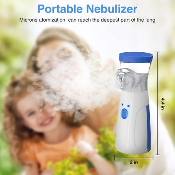 Portable Handheld Nebulizer Machine White