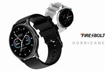 FireBolt - Hurricane Pro smartwatch - 123 Sports mode- Black