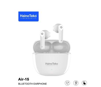 Haino teko AIR-15 inear Bluetooth wireless earphone with free silicon cover with hook up compatibility for IOS and android