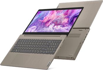 Lenovo IdeaPad 3 15.6 Laptop, Intel Core i3-10TH - 8GB Memory - 256GB Solid State Drive, Windows 10 - Almond - 81WE0016US GOLDEN COLOR