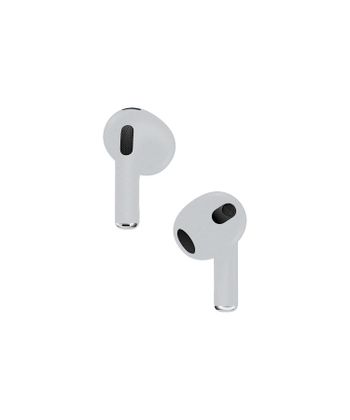 Apple Airpods (3rd Generation) Customized By Caviar Matte Metallic Silver