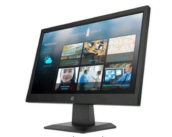 HP P19B G4 18.5" WXGA Monitor, 1366 x 768 Resolution, 16:9 Aspect Ratio, 5ms GtG Response Rate, TN, 200 Nits, Anti Glare, VGA, HDMI,.