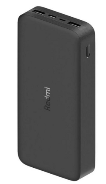 Xiaomi Redmi 18W Fast Charge Power Bank 20000mAh, Black