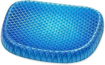 Egg Sitter Seat Cushion with Non-Slip Cover Breathable Honeycomb Design Absorbs Pressure Points