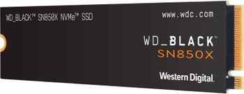 ويسترن ديجيتال بلاك SN850X NVMe 2 تيرابايت SSD WDBB9G0020BNC-WRWM - أسود