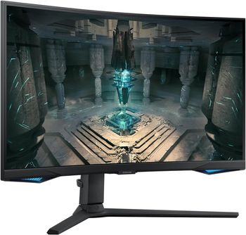 Samsung Odyssey G6 Curved Smart Gaming Monitor 27-inch 2k QHD 2560x1440, Display HDR - Black