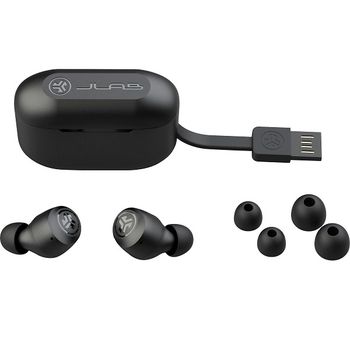 JLAB Go Air Pop True Wireless Earphone (EBGAIRPOPRBLK124) Black