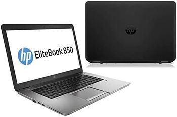 HP EliteBook كمبيوتر محمول للأعمال 850 G1 ، وحدة معالجة مركزية Intel Core i5 من الجيل الرابع ، ذاكرة وصول عشوائي DDR3L سعة 8 جيجابايت ، قرص صلب SSD سعة 256 جيجابايت ، لوحة مفاتيح عرض 15.1 بوصة Eng Windows 10 Professional