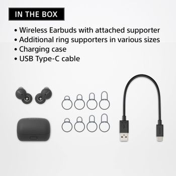 Sony Earphone Linkbuds (Wf-l900/hm) Gray