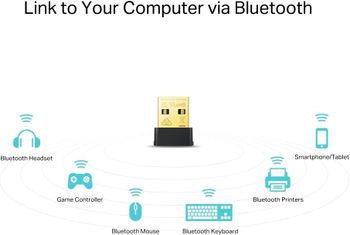 تي بي لينك آرتشر T2UB نانو AC600 يو أس بى 2.0 واي فاي بلوتوث 4.2 يو أس بى محول ثنائي النطاق لاسلكي 600 ميجابت في الثانية التوصيل والتشغيل يدعم ويندوز 11/10/8.1/8/7 للواي فاي، ويندوز 11/10/8.1/7 للبلوتوث