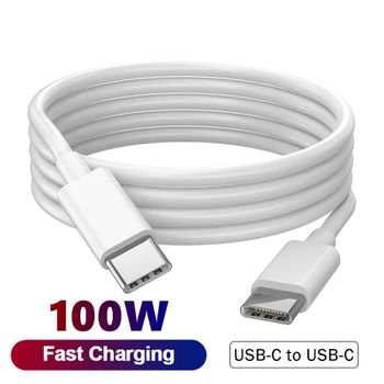 كابل USB للشحن السريع لأجهزة iPhone وSamsung وHuawei والكمبيوتر المحمول - كابل شاحن من النوع C