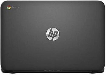 Hp Chromebook 11 G3 Laptop with 11.6 inch Display, Intel Celeron Processor, 2GB RAM, 16GB eMMC, Intel HD Graphics-Black/16GB/Black