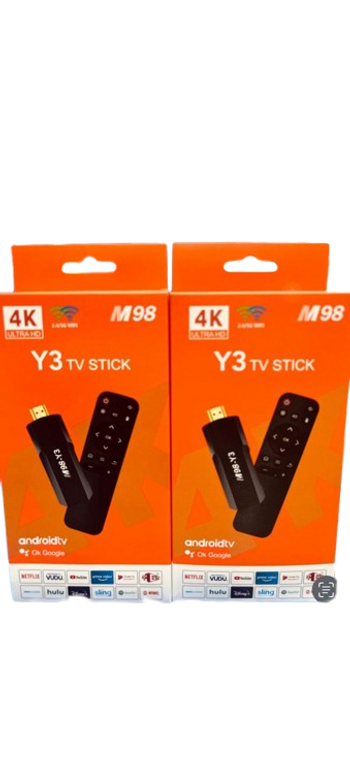 M98-Y3 TV Stick 4K Ultra HD - Black