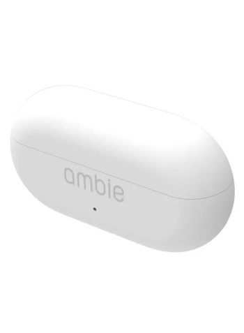 Ambie Sound Earcuffs AM-TW01 Bunching Earphones Bluetooth Waterproof Fully Wireless Comfortable To Wear/Full Compatibility Ear-clip Type Wearing Large-Capacity Charging HF Level Sound Quality - White