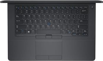 Dell Fast Latitude E5470 HD Business Laptop Notebook PC Intel Core i5-6300U 14 Inches 512GB - 8GB RAM Solid State SSD HDMI Camera Wi-Fi SC Card Reader Win 10 Professional Keyboard English/Arabic - Black