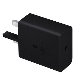 Samsung Power Adapter 45W PD With Convenient long  Cable (EP-T4510XBEGGB) Black