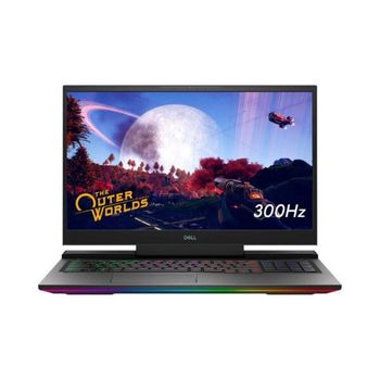 Dell G7 7500 GAMING Core i9-10885H - 2.4GHz - 1TB SSD - 16GB - 15.6 inch - 300Hz BT - Windows 10 Pro -Webcam - NVIDI RTX Max-Q 2070 8192MB - English, Arabic Backlit Keyboard  - Mineral Black